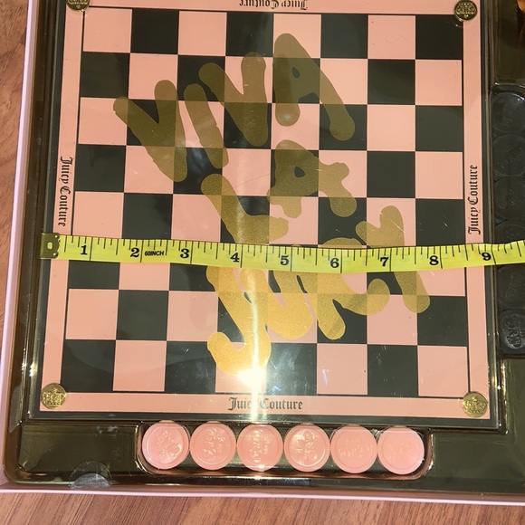 Brand New in Box Original Juicy Couture Checkers Set - Picture 9 of 10